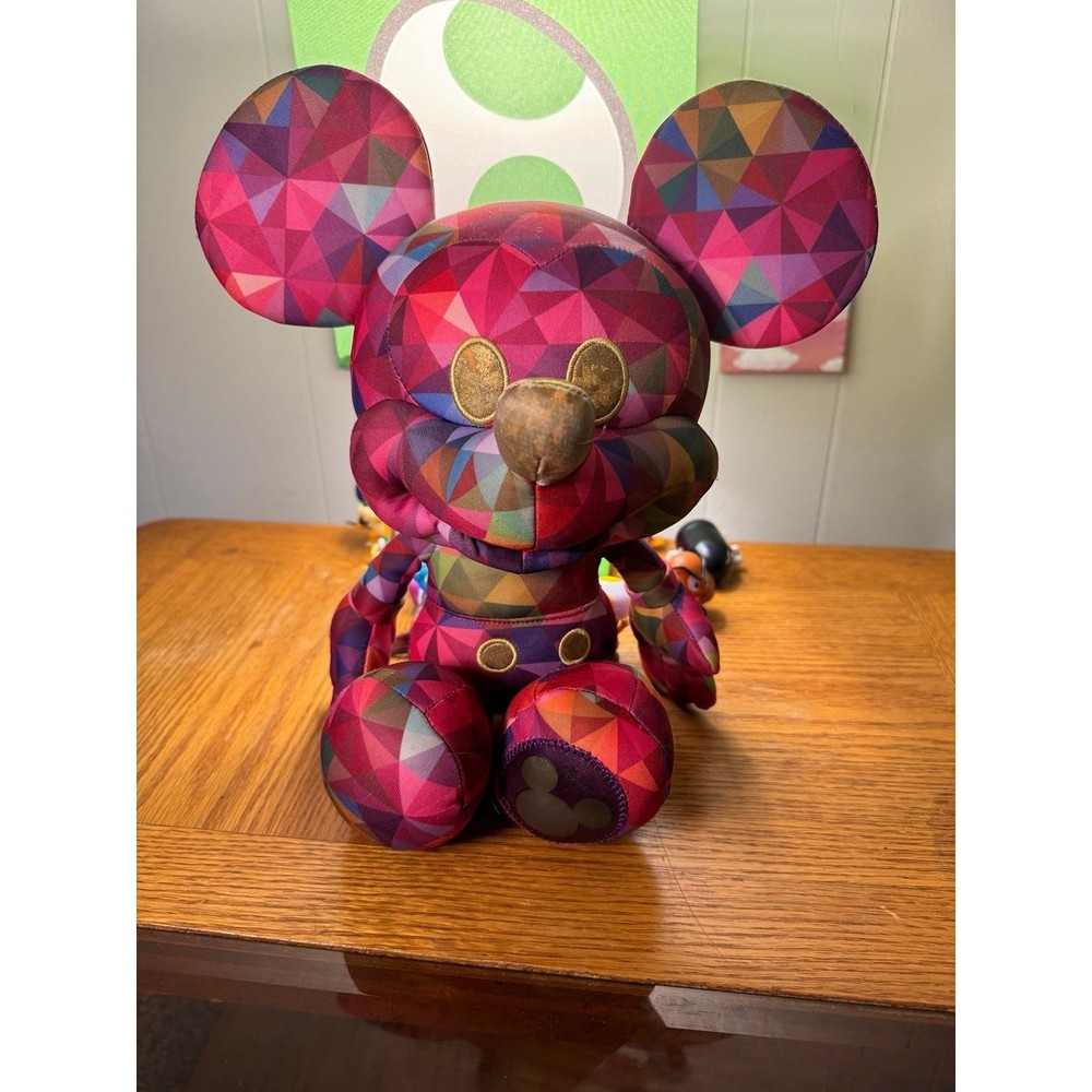 Disney Kaleidoscope of Color Mickey Mouse Plush 2020 Multicolor